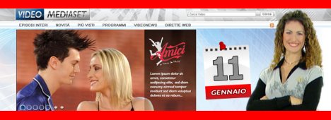 Immagine di Online il nuovo portale video Mediaset con i contenuti in versione integrale - Scopri di più su Internet e Tv